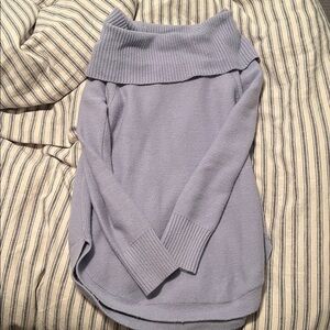 Cozy Lavender Sweater Anthropologie